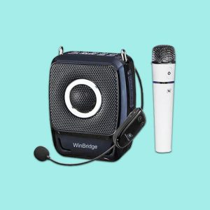 سماعة المايكين S92 pro وايرلس للمعلمين